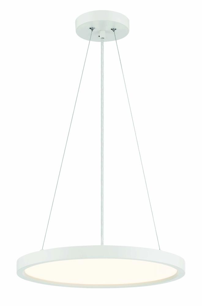 30 W, LED Pendant Fixture in Metal