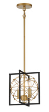  3912-707A - Titans Trace - 2 Light Mini Pendant