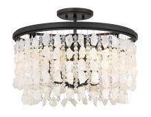  6703-66 - Shimmering Elegance - 4 Light Semi Flush