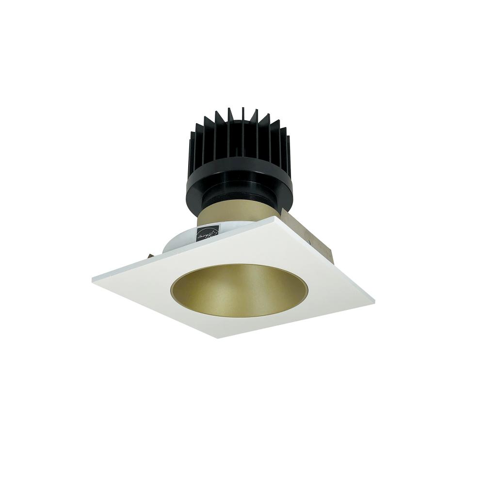 4" Iolite LED Square Reflector with Round Aperture, 1500lm/2000lm/2500lm (varies by housing),