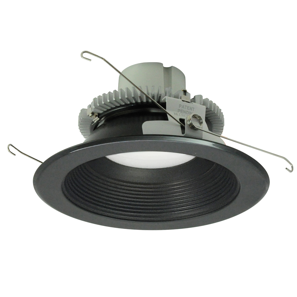 6" Cobalt Click LED Retrofit, Baffle, 1000lm / 12W, 2700K, Black Baffle / Black Flange,