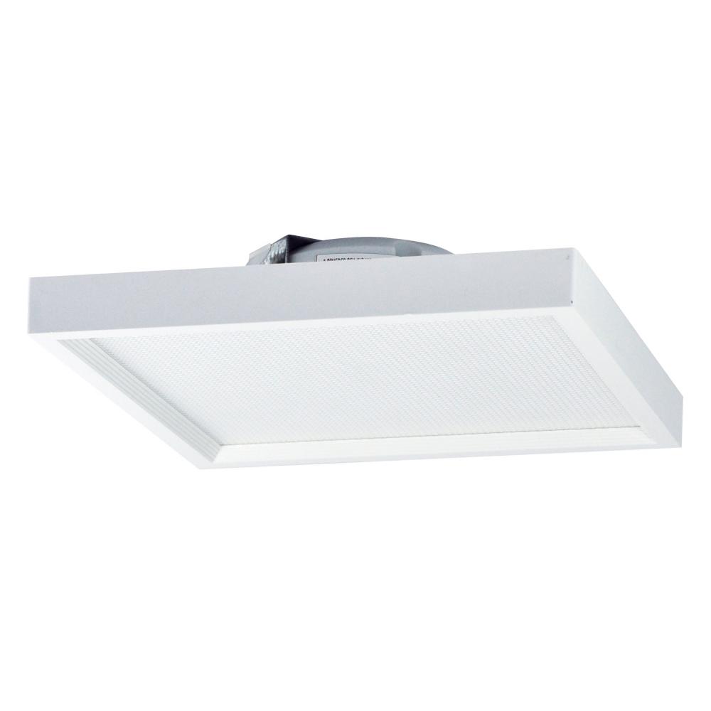 7" SURF Square LED Surface Mount, 1150lm / 14W, 2700K, White finish