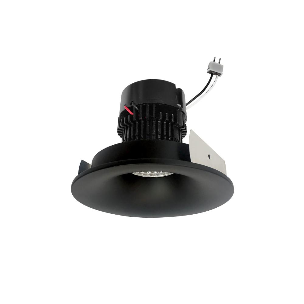 4" Pearl Low Voltage LED Round Bullnose Retrofit, 950lm / 11W, Comfort Dim, Black Finish