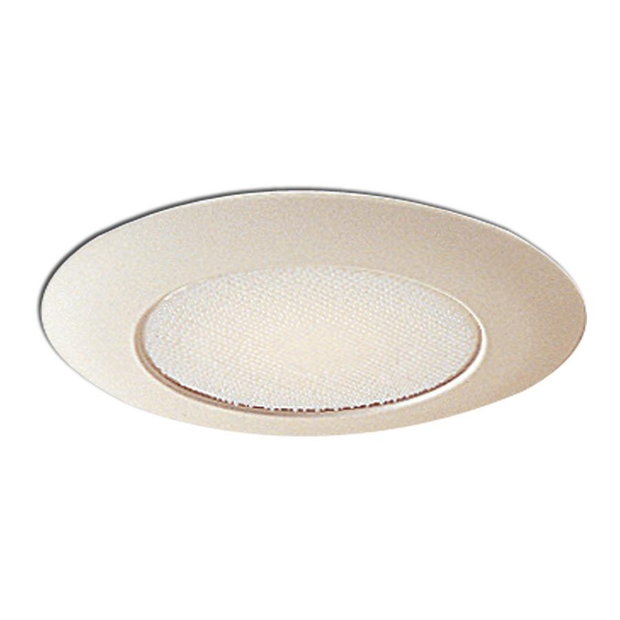 Albalite Lens, Specular Clear Reflector, White Metal Trim