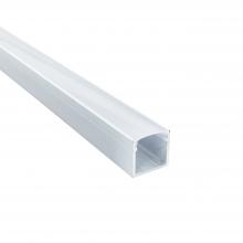  NATL-CIP26W - 4-ft Deep Channel, White (Plastic Diffuser, End Caps & NUTP13 3M Adhesive Mounting Tape Included)