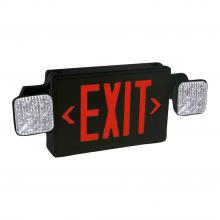  NEX-711-LED/RB - LED EXIT & EMERGENCY COMBO W/R