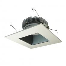 Nora NLCB2-6562027PW - 6" Cobalt Dedicated High Lumen Square/Square, 2000lm, 2700K, Pewter/White (Compatible with