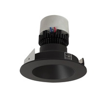  NPR-4RNDCCDXBB - 4" Pearl LED Round Retrofit Reflector, 800lm / 12W, Comfort Dim, Black Reflector / Black Flange