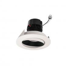 Nora NPRLV-4RCCDXBW - 4" Pearl Low Voltage LED Round Adjustable Cone Retrofit, 700lm / 11W, Comfort Dim, Black