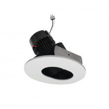 Nora NPRLV-4RSLCDXBMPW - 4" Pearl Low Voltage LED Round Adjustable Slot Aperture Retrofit, 600lm / 11W, Comfort Dim,