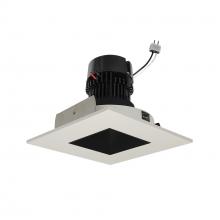 Nora NPRLV-4SNDSQCDXBW - 4" Pearl Low Voltage LED Square Retrofit Reflector with Square Aperture, 650lm / 11W, Comfort