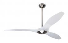  BRI-BNTL-56-NL-CC - IC/Brisa DC Fan- Bright Nickel/Translucent Finish; 56" Translucent Blades; No Light