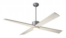  NOU-GTMB-56-WW-271-WC - Nouveau DC Fan; Graphite Finish w/ Matte Black; 56" Whitewash Blades; 17W LED; Wall Control