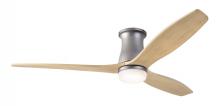  ARB-FM-GT-54-MP-870-WC - Arbor Flush DC Fan; Graphite Finish; 54" Maple Blades; 17W LED; Wall Control