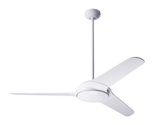  FLO-GW-52-WH-NL-003 - Flow Fan; Gloss White Finish; 52" White Blades; No Light; Handheld Remote Control (2-wire)