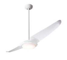  IC2-GW-56-WH-570-WC - IC/Air (2 Blade ) Fan; Gloss White Finish; 56" White Blades; 20W LED; Wall Control