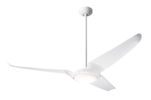  IC3-GW-56-WH-570-WC - IC/Air (3 Blade ) Fan; Gloss White Finish; 56" White Blades; 20W LED; Wall Control