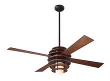  SLA-MG-52-MG-LED-002 - Stella Fan; Mahogany/Dark Bronze Finish; 52" Mahogany Blades; 17W LED; Fan Speed and Light Contr