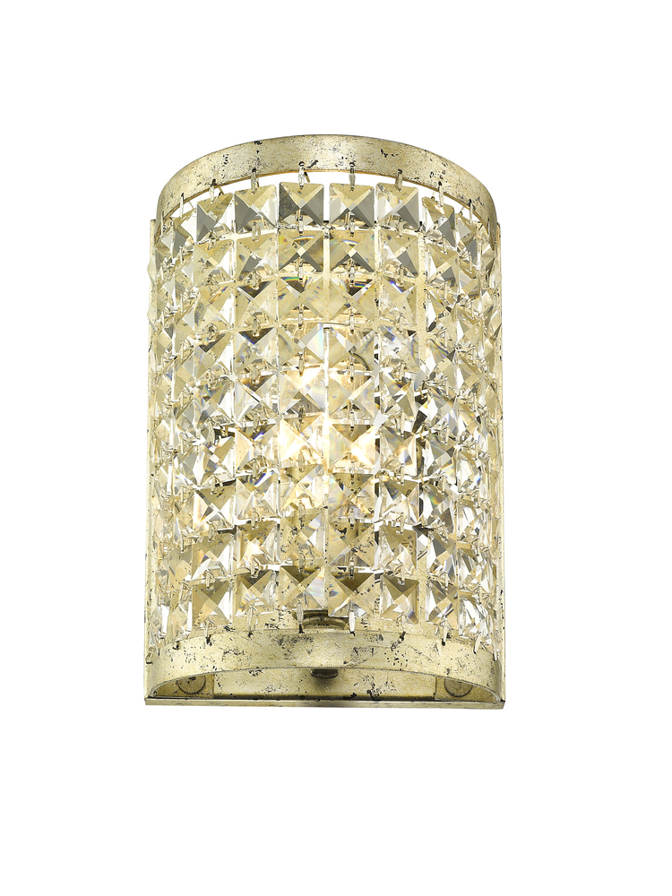 1 Light Winter Gold Wall Sconce