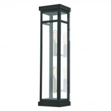  20706-04 - 2 Lt BK Outdoor Wall Lantern