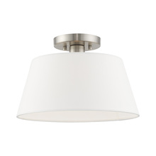  41312-91 - 1 Lt Brushed Nickel Ceiling Mount