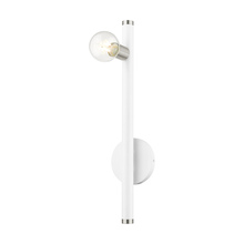  45861-03 - 1 Lt White Wall Sconce