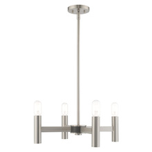  51134-91 - 4 Lt Brushed Nickel Mini Chandelier