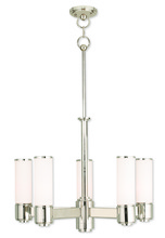  52105-35 - 5 Light PN Dinette Chandelier