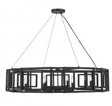 Savoy House 1-1675-8-89 - Radcliffe 8 LT Chandelier in Matte Black