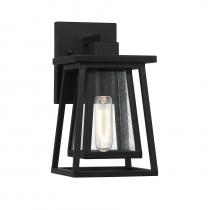  5-2020-BK - Denver 1-Light Outdoor Wall Lantern in Matte Black