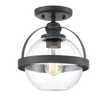  6-7200-1-89 - Pendleton 1-Light Ceiling Light in Matte Black