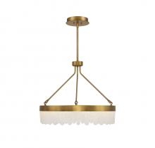  7-1620-43-322 - Landon LED Pendant in Warm Brass