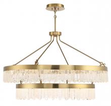  7-1622-117-322 - Landon 2-Light LED Pendant in Warm Brass