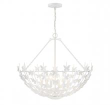 Savoy House 7-4199-6-83 - Birch 6-Light Pendant in Bisque White