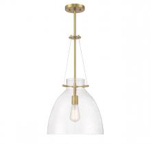 Savoy House 7-7006-1-322 - Foster 1-Light Pendant in Warm Brass