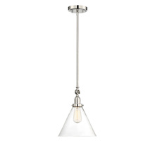  7-9132-1-109 - Drake 1-Light Pendant in Polished Nickel