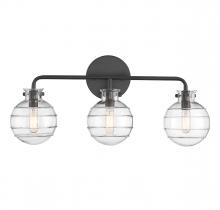 Savoy House 8-4300-3-BK - Mason 3-Light Bathroom Vanity Light in Matte Black