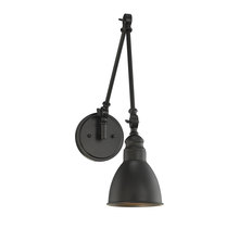 Savoy House 9-960-1-89 - Dakota 1-Light Adjustable Wall Sconce in Matte Black