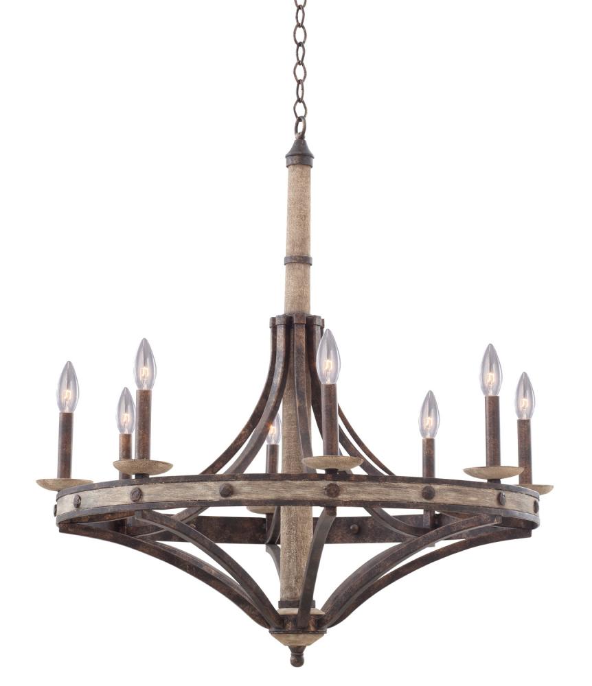 Coronado 8 Light Round Chandelier