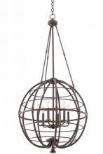 Kalco 500452TP - Larson 6 Light Pendant