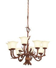  5041PD/1255 - Ponderosa 8 Light Chandelier