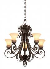 Kalco 5198PS/1339 - Mirabelle 5 Light Chandelier