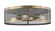 Z-Lite 331F21-NB - 4 Light Flush Mount