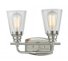  428-2V-BN - 2 Light Vanity