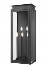  5018XL-BK - 5 Light Outdoor Wall Light