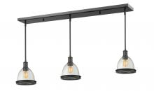  716MP-3BRZ - 3 Light Linear Chandelier