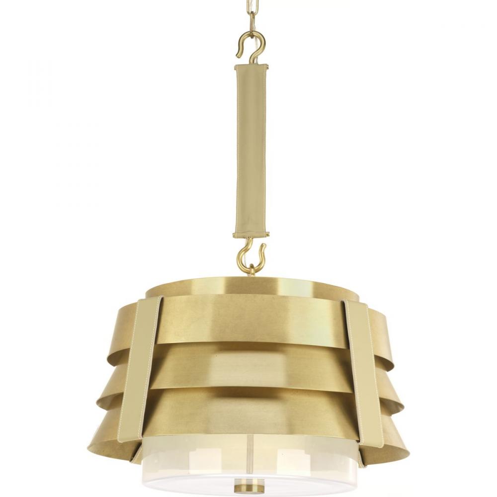 POINT DUMEÂ® byJeffrey Alan Marks for Progress Lighting Sandbar Collection Brushed Brass Pendant