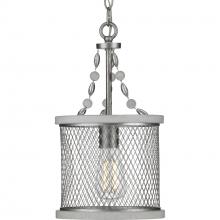 Progress P500228-141 - Austelle Collection One-Light Galvanized Finish Farmhouse Pendant Light