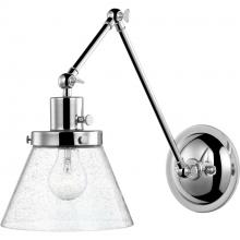 Progress P710094-104 - Hinton Collection Polished Nickel Swing Arm Wall Light