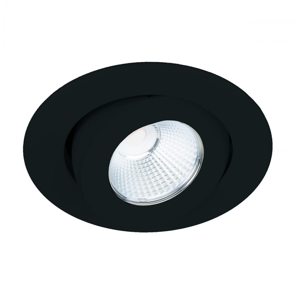 Ocularc 2.0 LED Round Adjustable Trim with Light Engine and New Construction or Remodel Housing